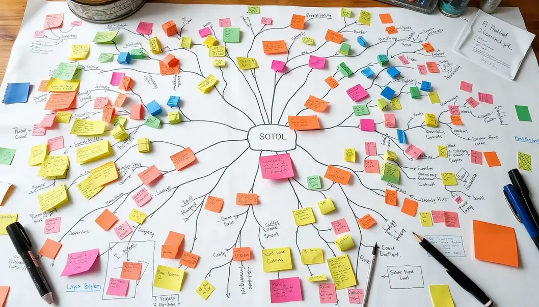 A cozy and inspiring writing corner for busy professionals.