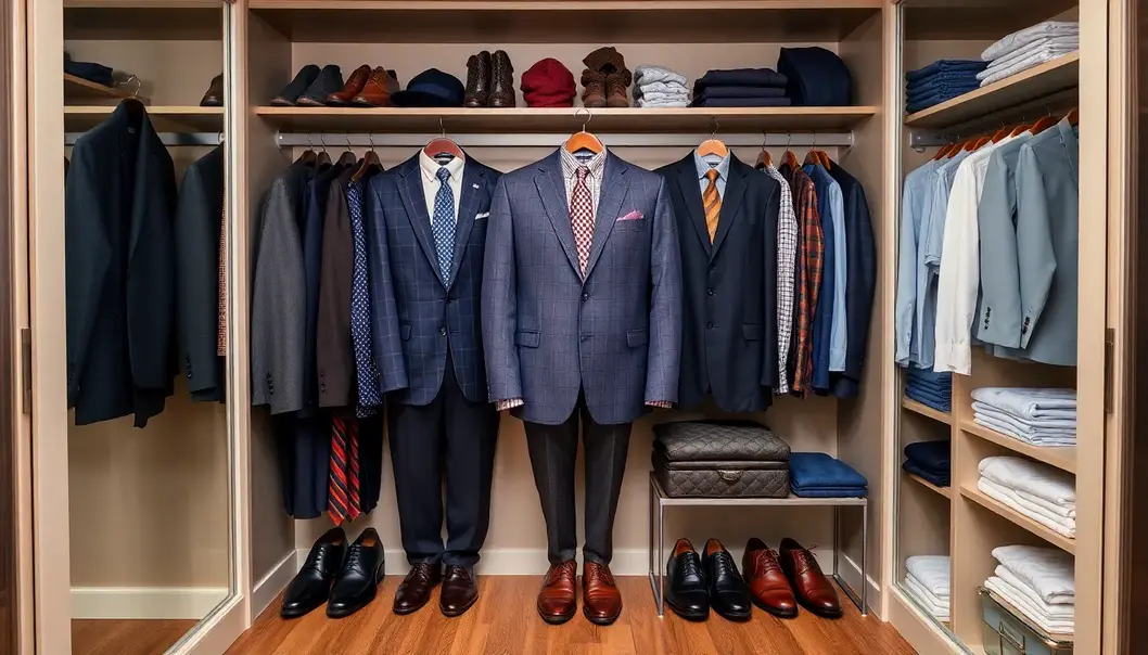 Building Your Wardrobe Sanctuary: The Multipurpose Room A well-organized multipurpose wardrobe room layout.